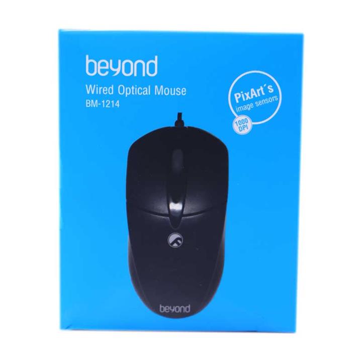 ماوس باسیم بیاند مدل BM-1214 Beyond BM-1214 mouse - Black